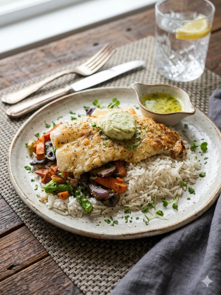 Parmesan-Crused Orange Ruffy