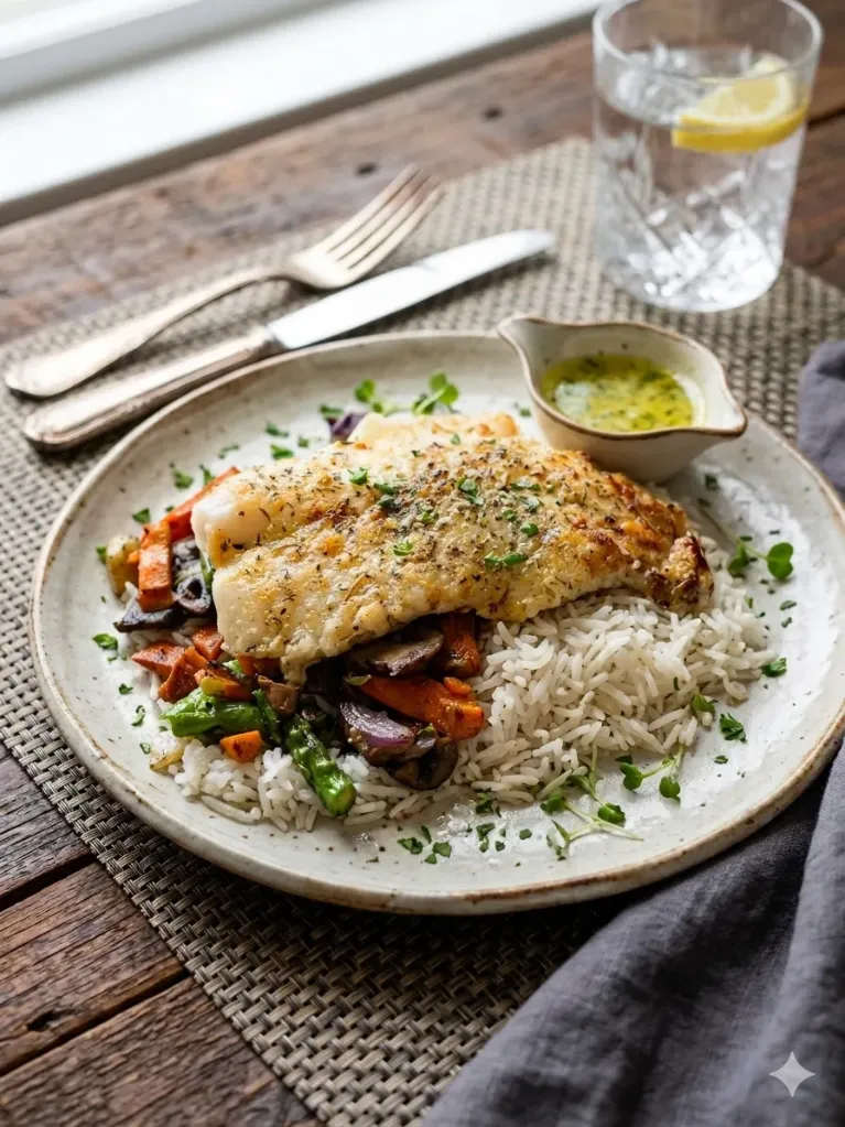 Parmesan-Crusted Orange Ruffy