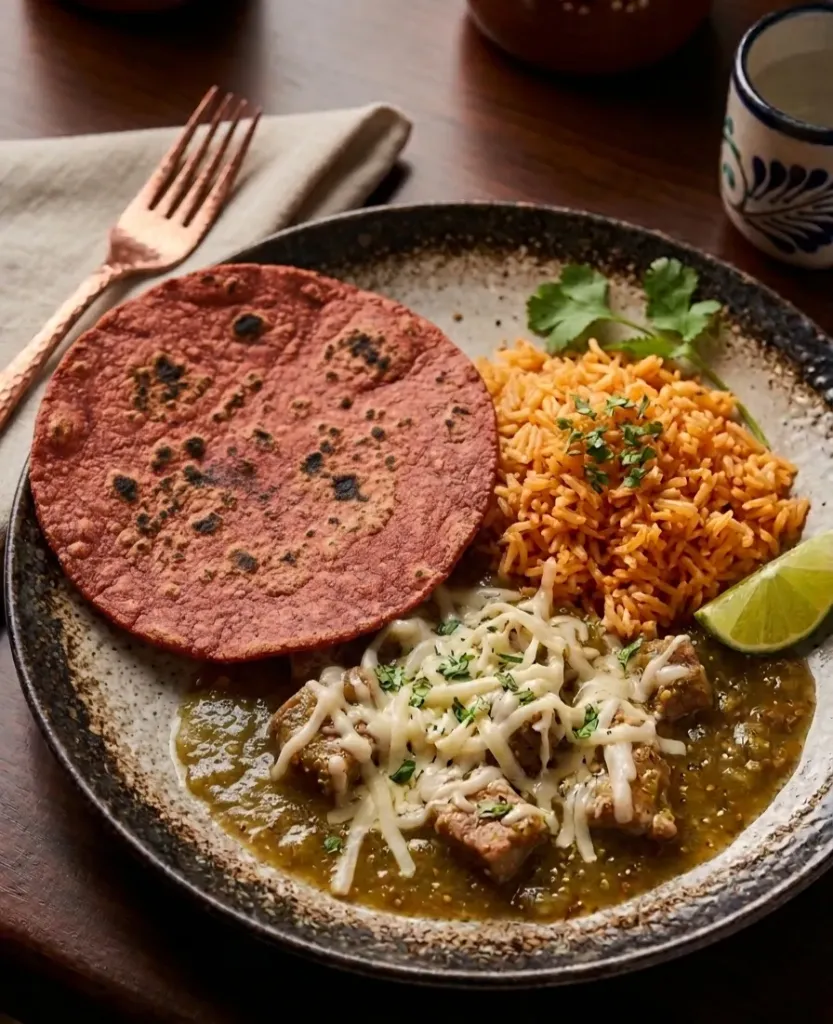 Guisado de Puerco en Salsa Verde