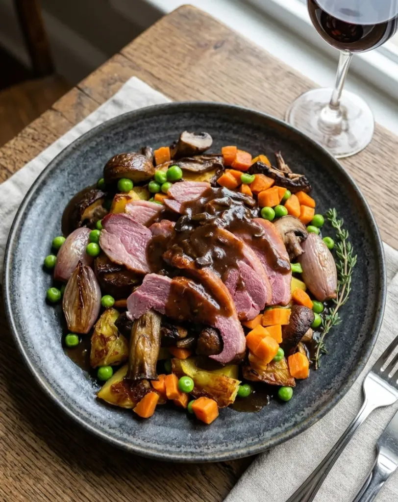 Smoked Duck & Roasted Potatoes