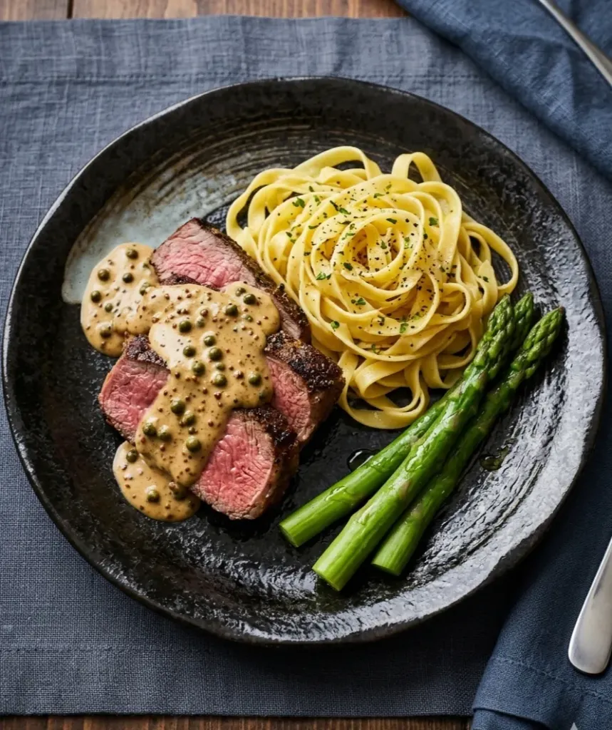 Sirloin au Poivre Vert