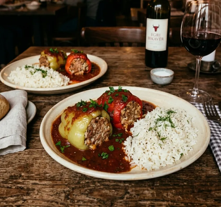 Hungarian Stuffed Peppers