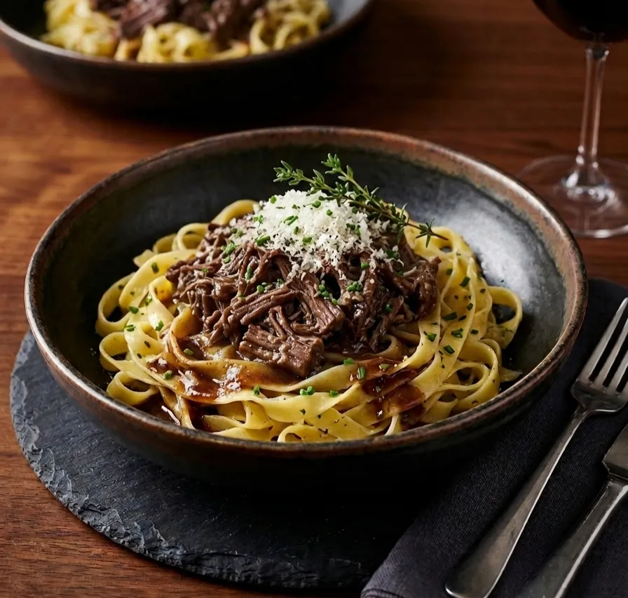 Brased Beef Spaetzle